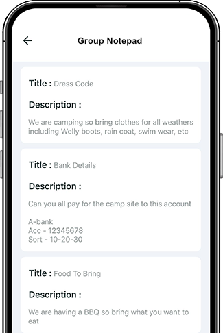 Group Notes