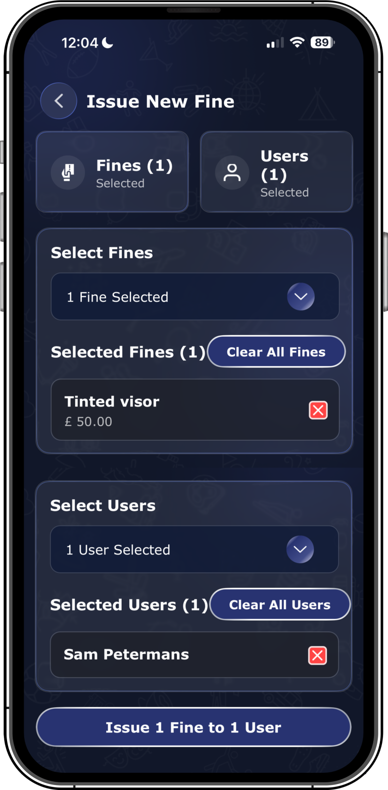 Manage Club Fines, Player Penalties, and Team Discipline with Ease
