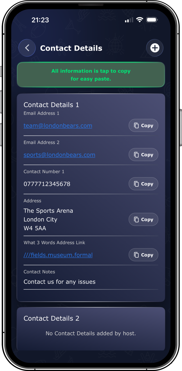 Contact